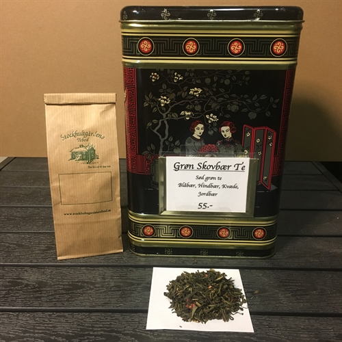 Grøn skovbær te